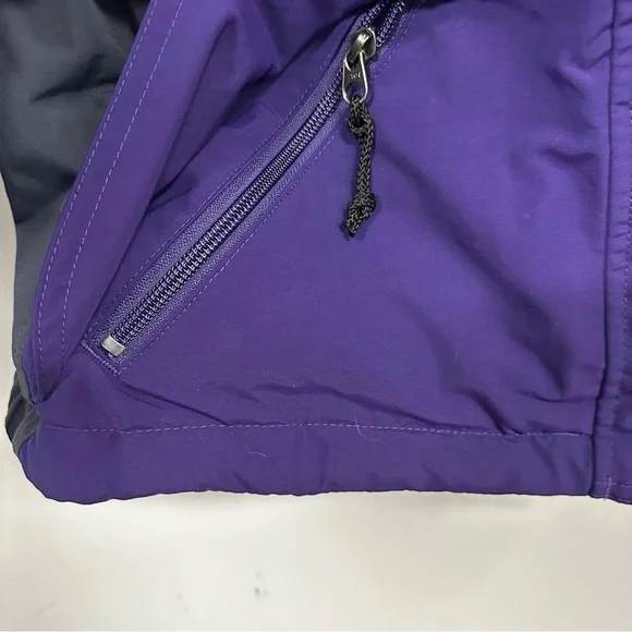 VTG LL Bean Winter Coat Purple Black Small